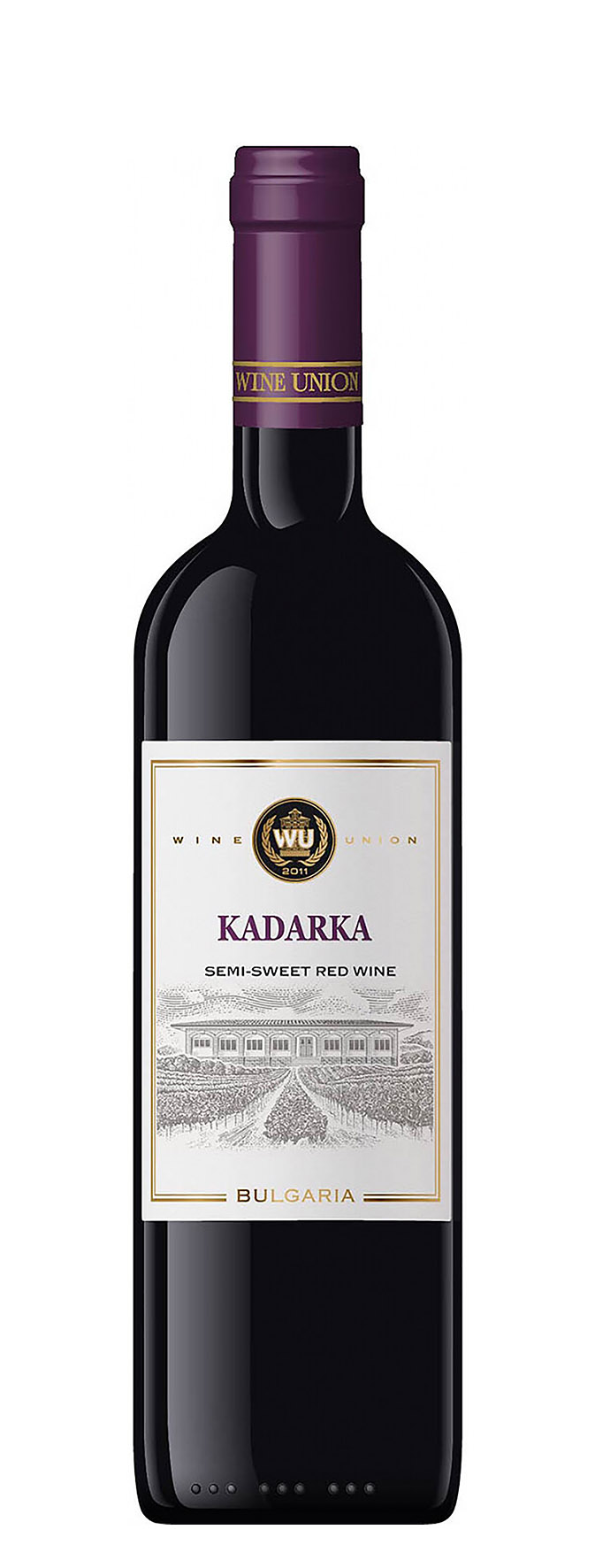 Вино красное полусладкое «Прасковейское Кадарка» 0.75