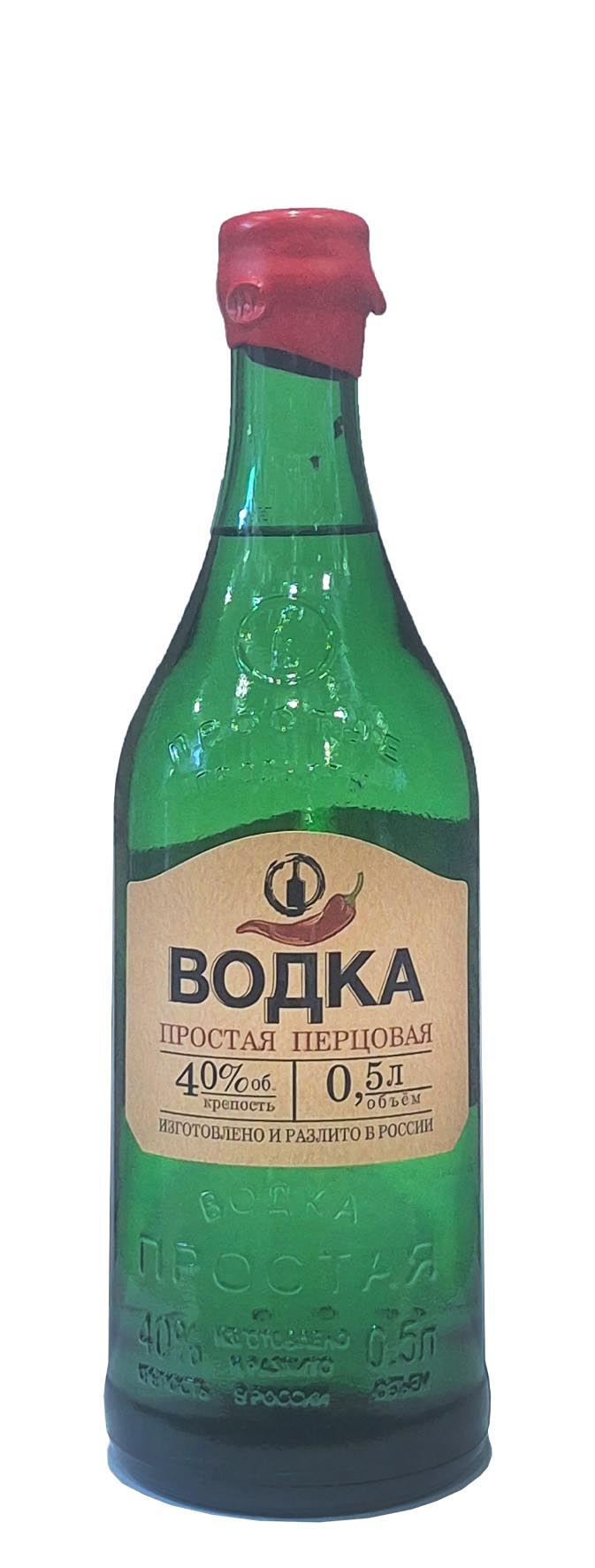 Водка  «Простая Перцовая» 0.5