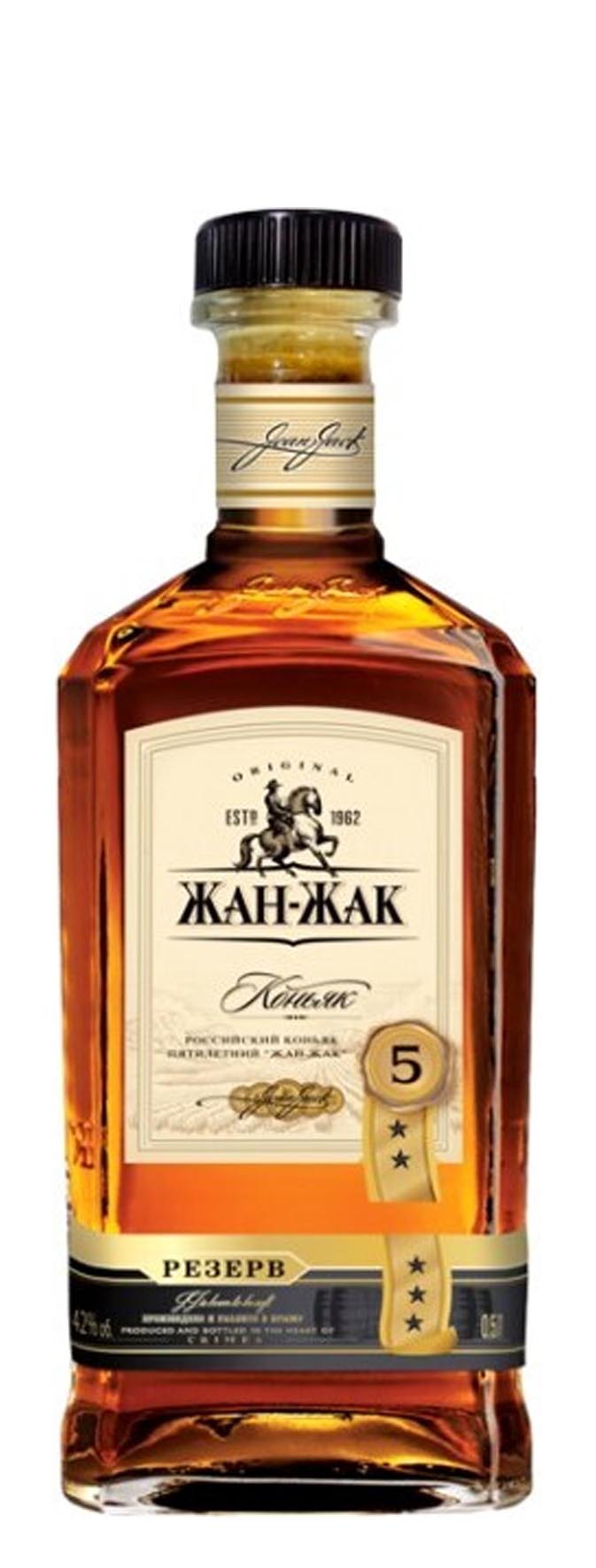 Коньяк «Жан-Жак Резерв» 5 лет 0.5