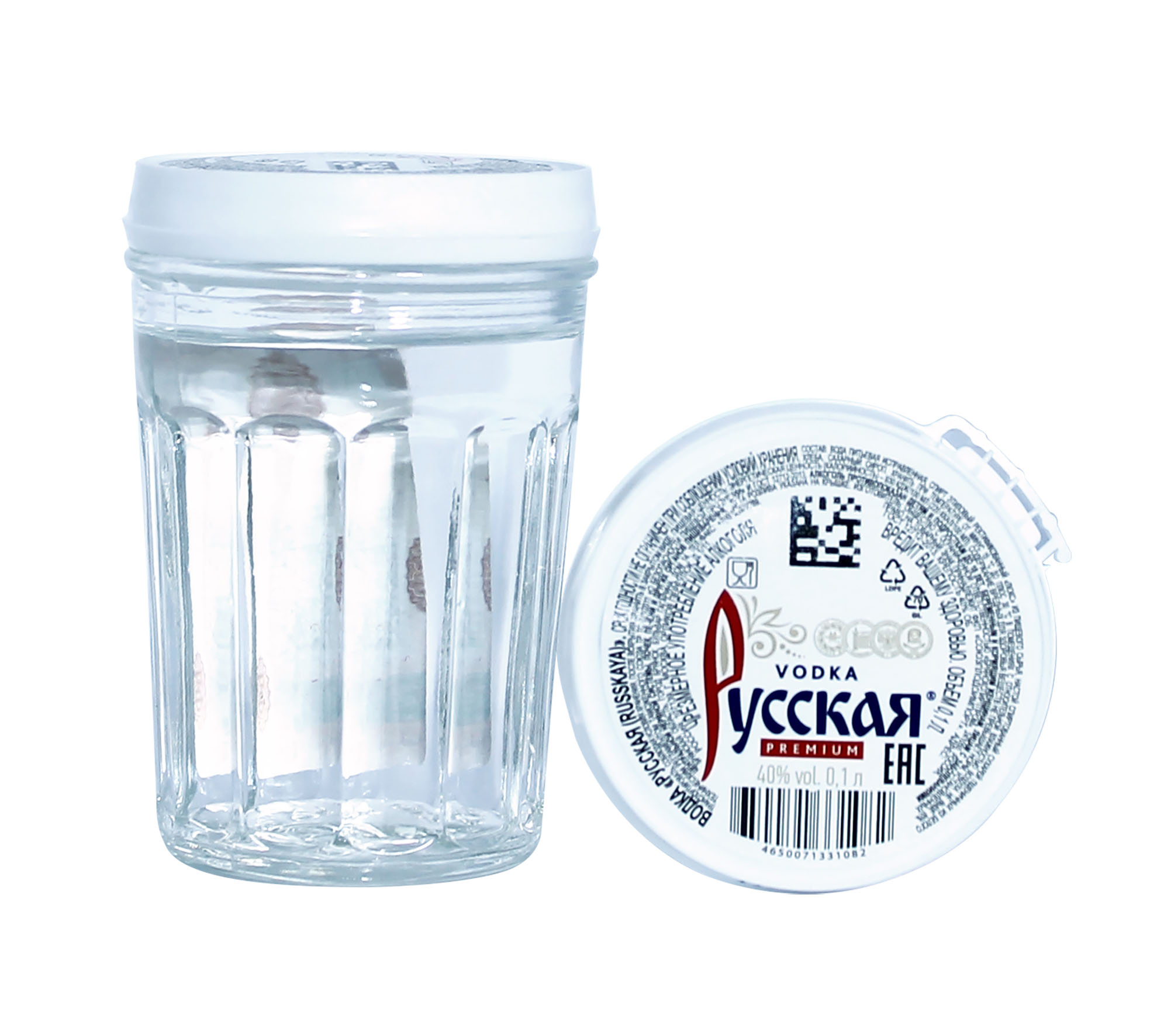 Водка "Русская" 0.1