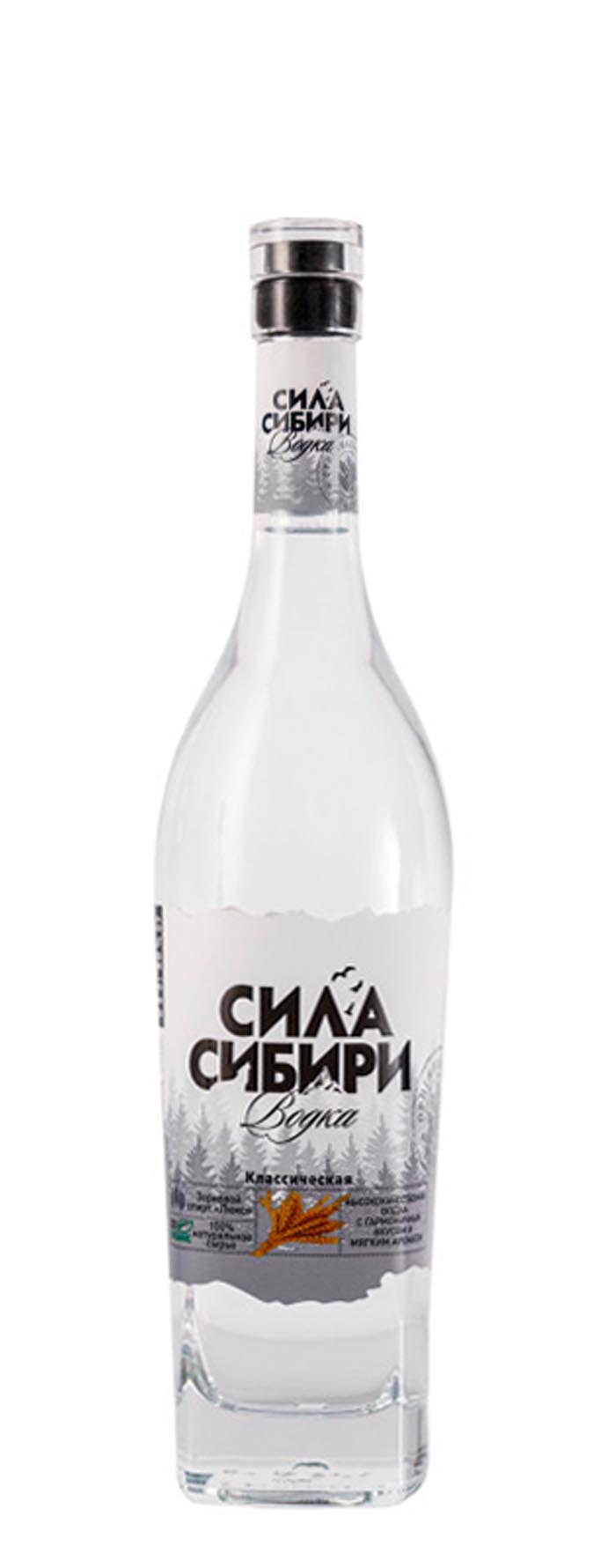 Водка «Сила Сибири Классическая» 0.5