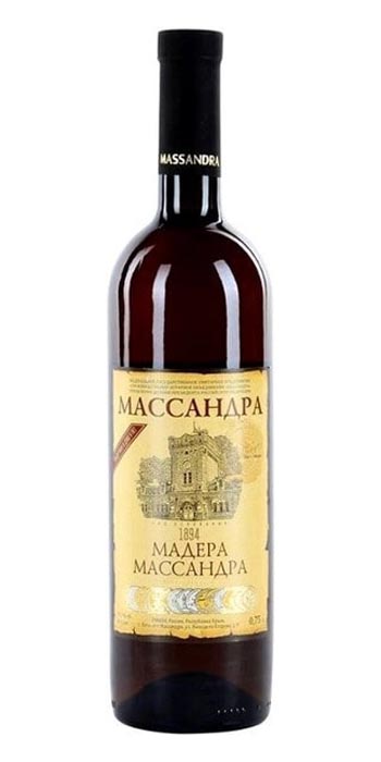 Вино ликерное белое «Мадера Массандра» 0.75