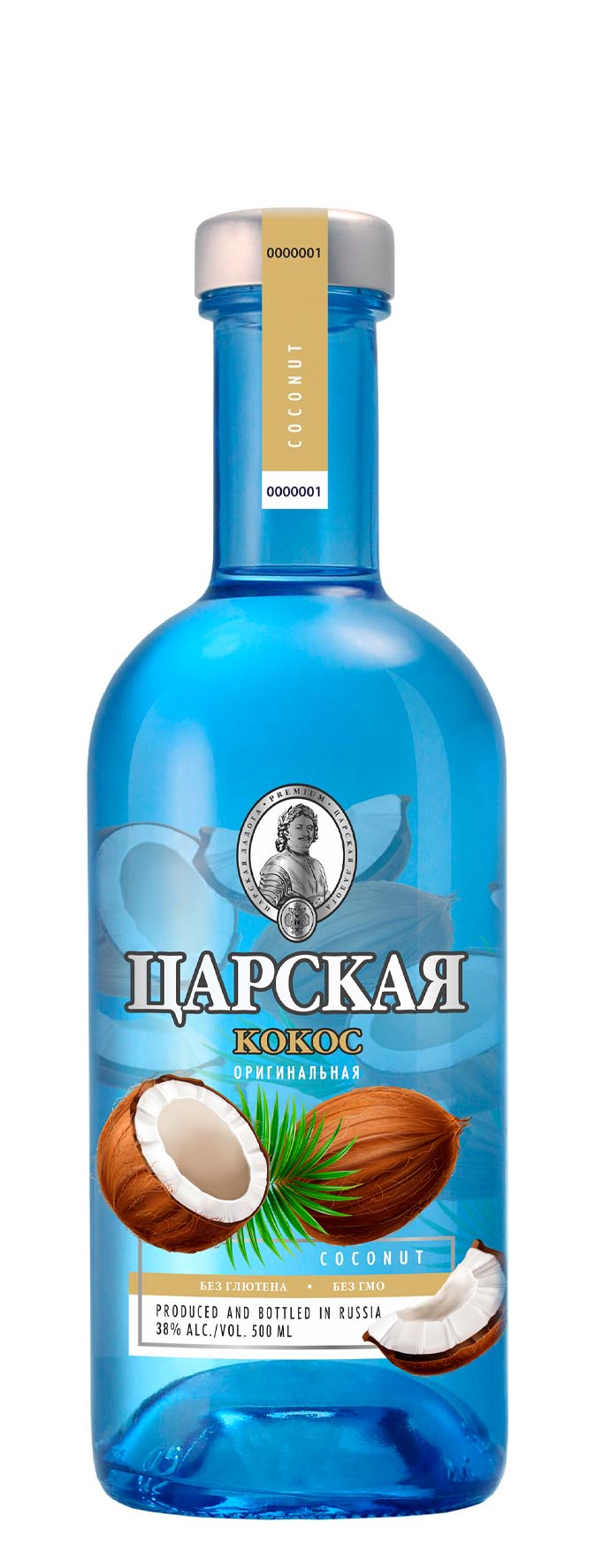 Настойка «Царская Оригинальная Кокос» 0.5