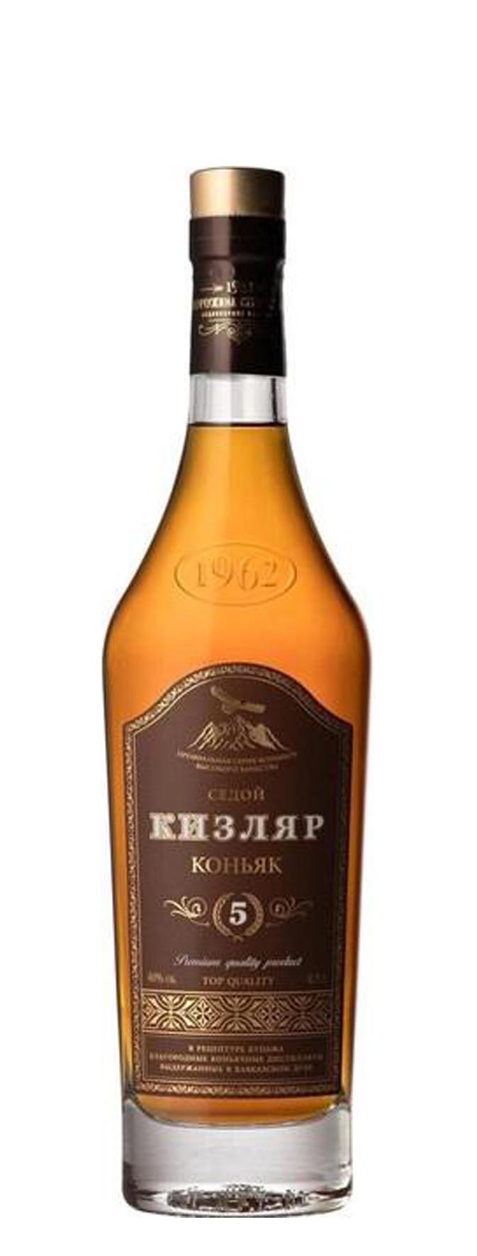 Коньяк "Седой Кизляр 5 лет" 0.5
