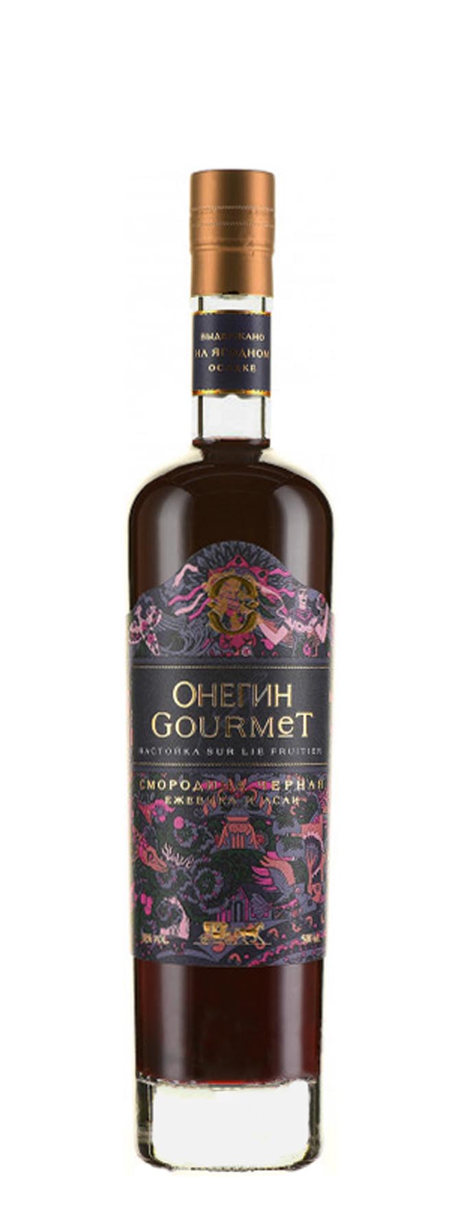 Настойка «Онегин Гурмэ Черная Смородина» 0.5