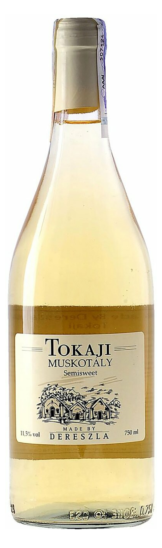 Вино "Токай Дересла Мускотали" белое полусухое 0.75