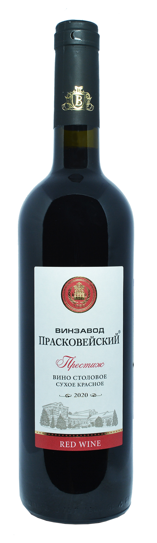 Вино красное сухое «Прасковейское Престиж» 0.75 