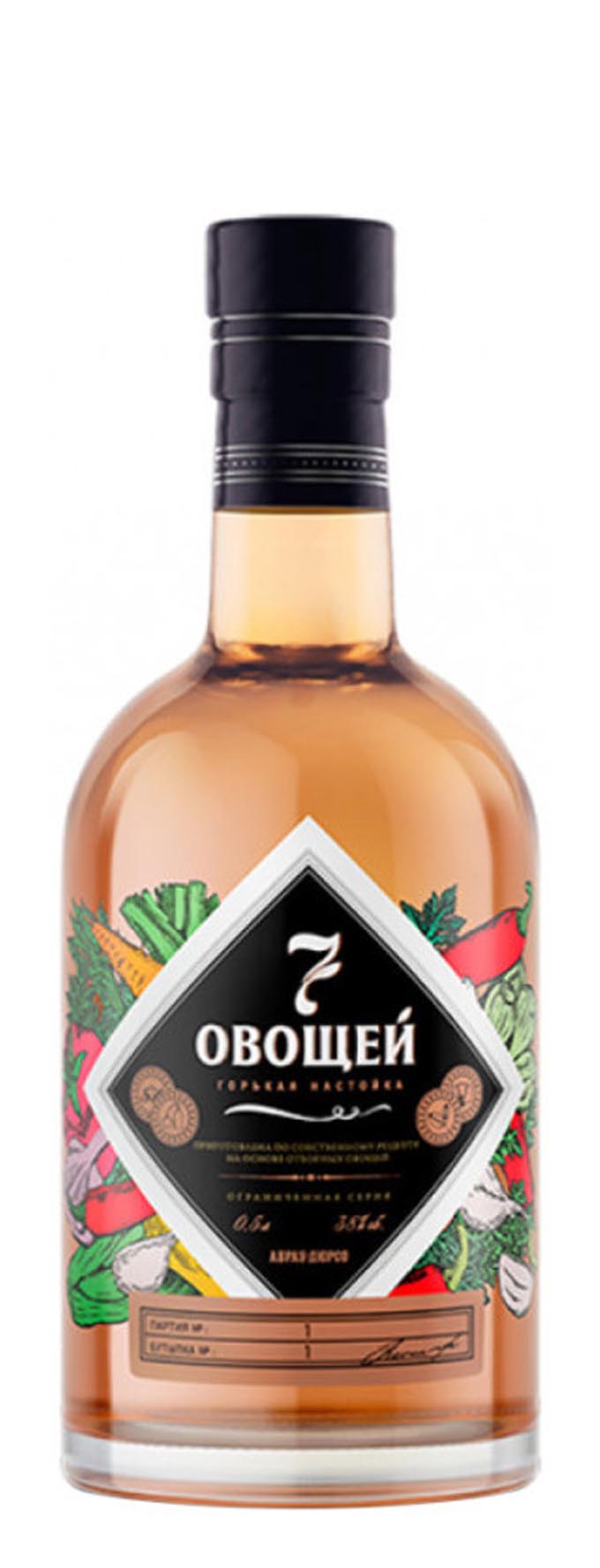 Настойка «7 овощей» 0.5