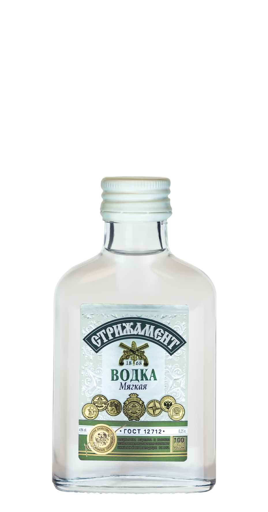 Водка «Стрижамент Мягкая» 0.1