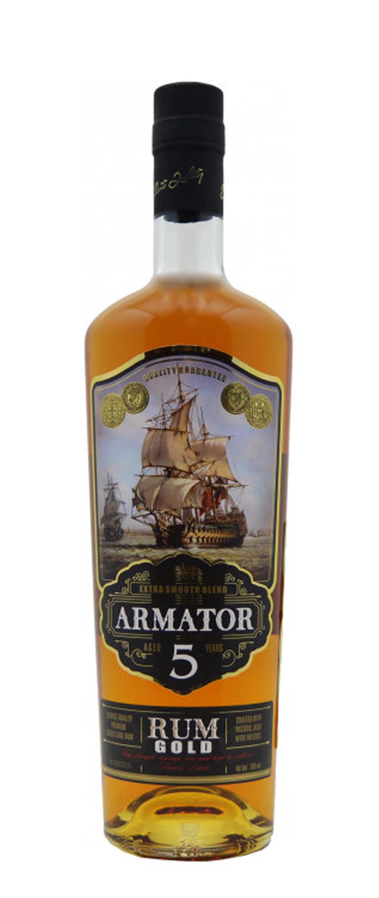 Ром «Арматор Золотой» 0.7