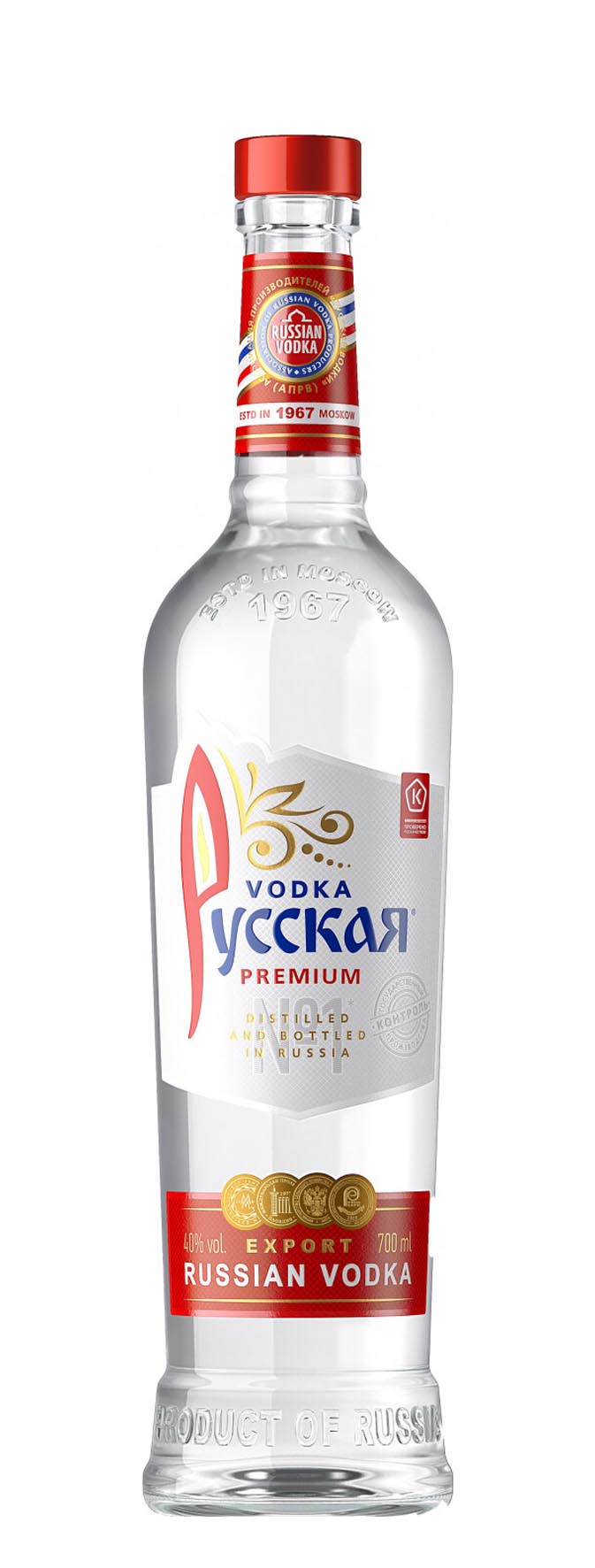 Водка «Русская» 0.7