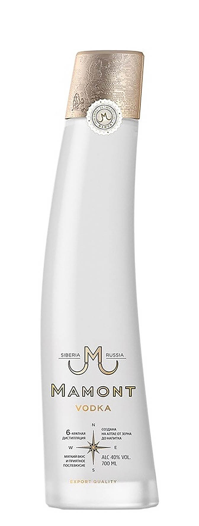 Водка «Мамонт» 0.7