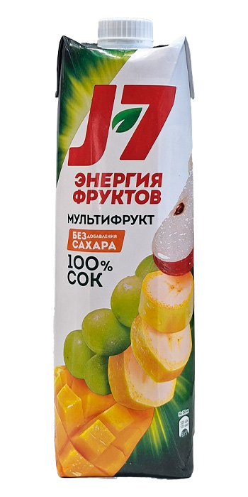 Сок Дж7 Мультифруктовый 0.97