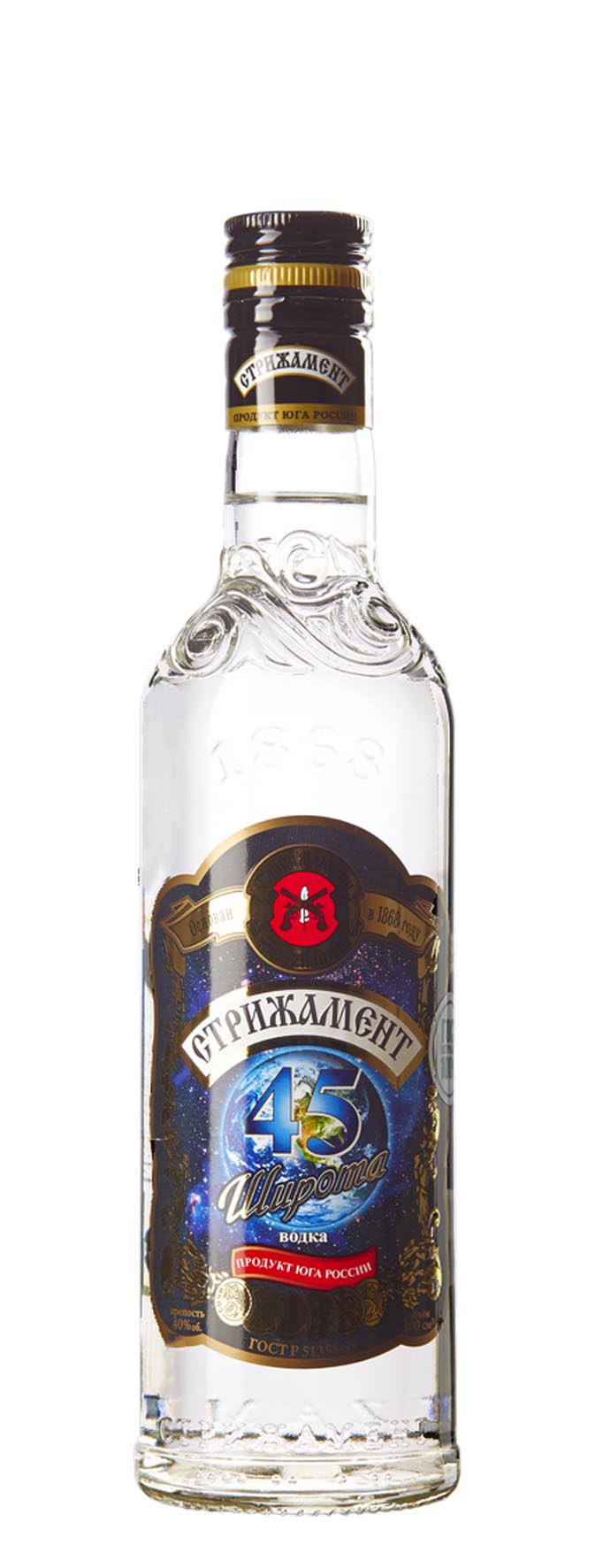 Водка «45 Широта» 0.5