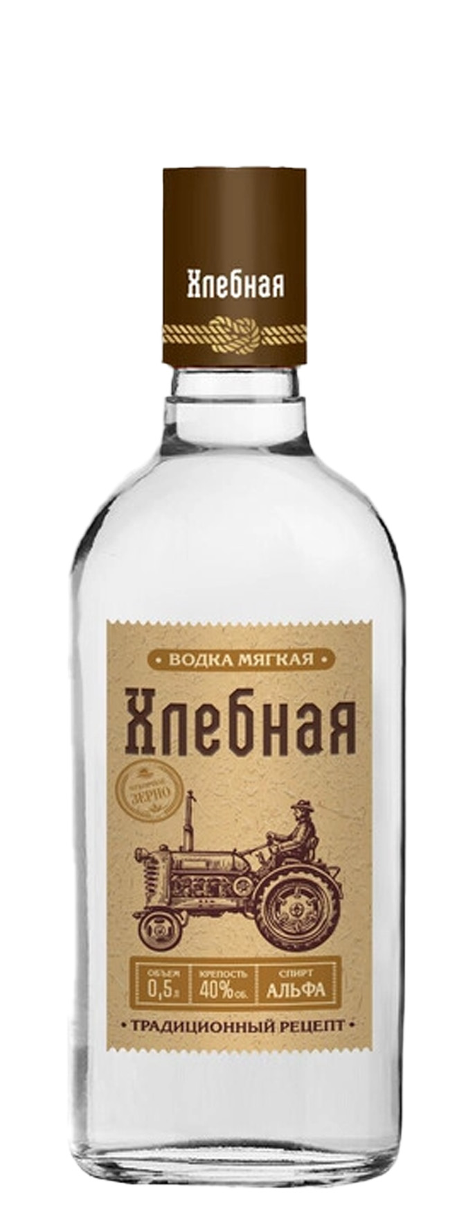 Водка «Хлебная» 0.5