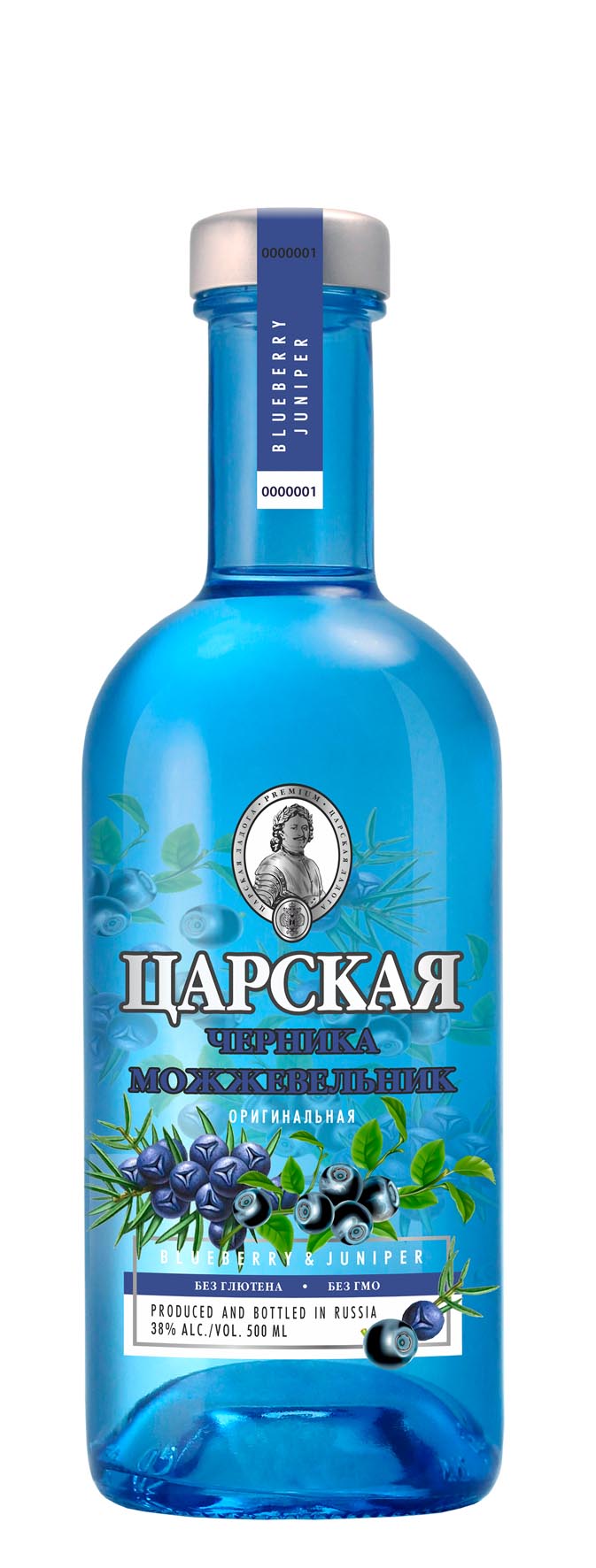 Настойка «Царская Оригинальная Черника Можжевельник» 0.5