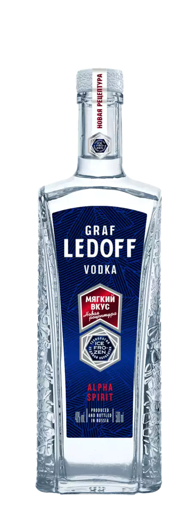 Водка "Граф Ледофф" 0.5