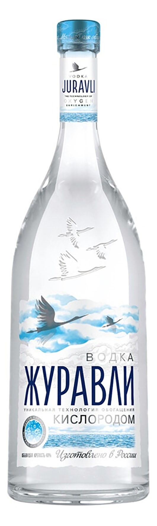 Водка «Журавли» 0.7