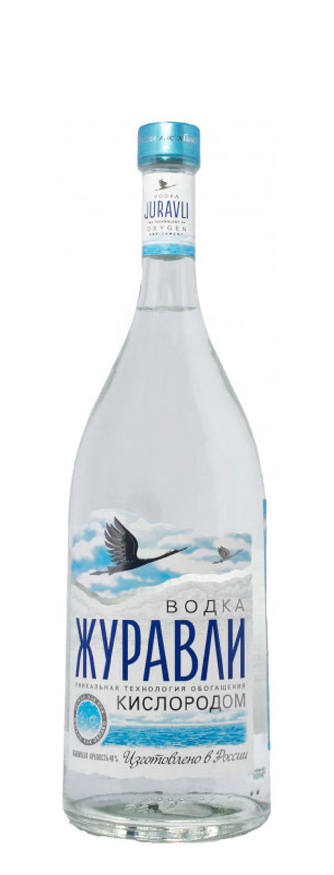 Водка ЖУРАВЛИ 0.5