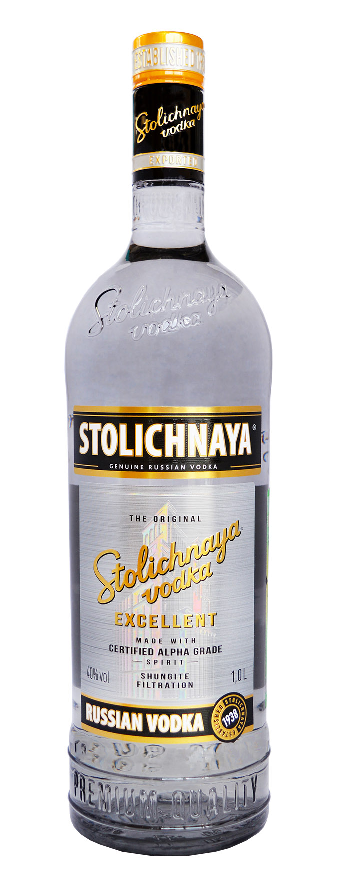 Водка "Столичная Экселент" 1.0