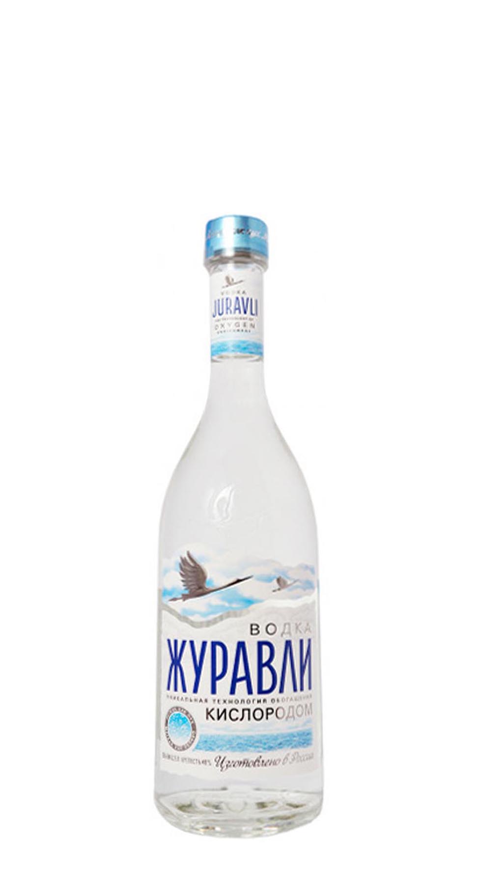 Водка ЖУРАВЛИ 0.25