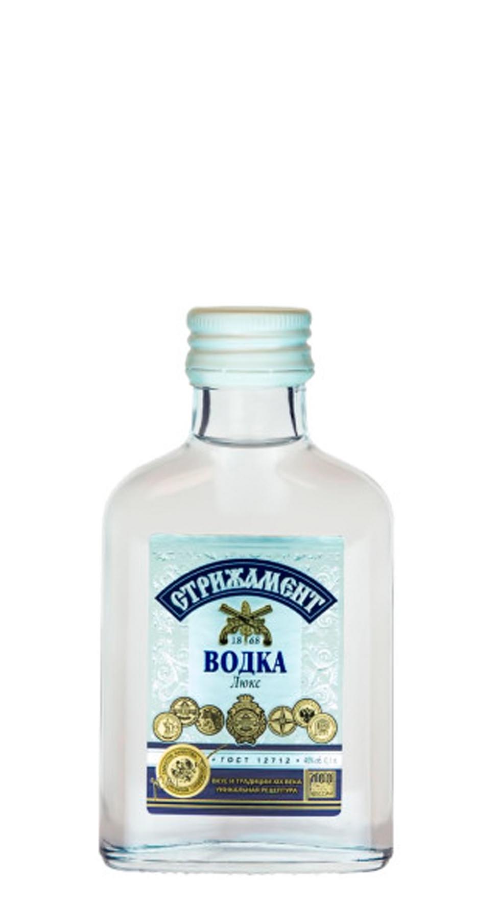 Водка «Стрижамент Люкс» 0,1