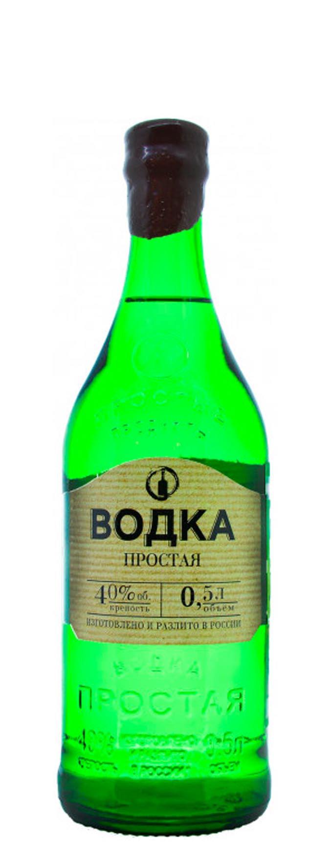 Водка «Простая» 0.5