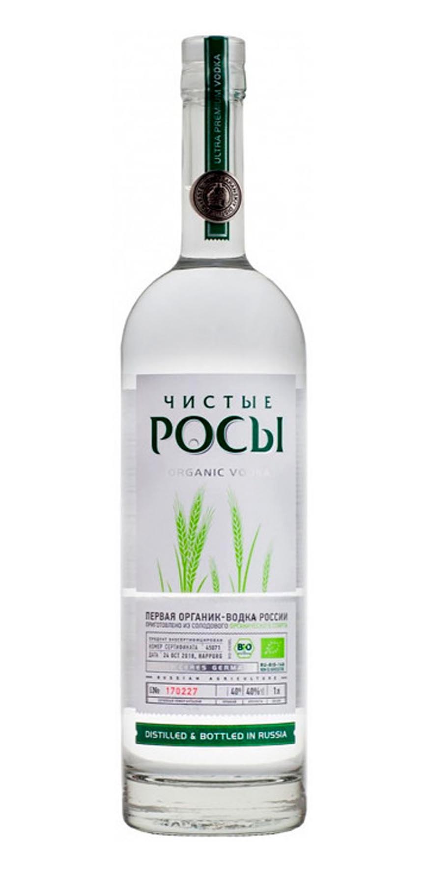 Водка «Чистые Росы» 1.0