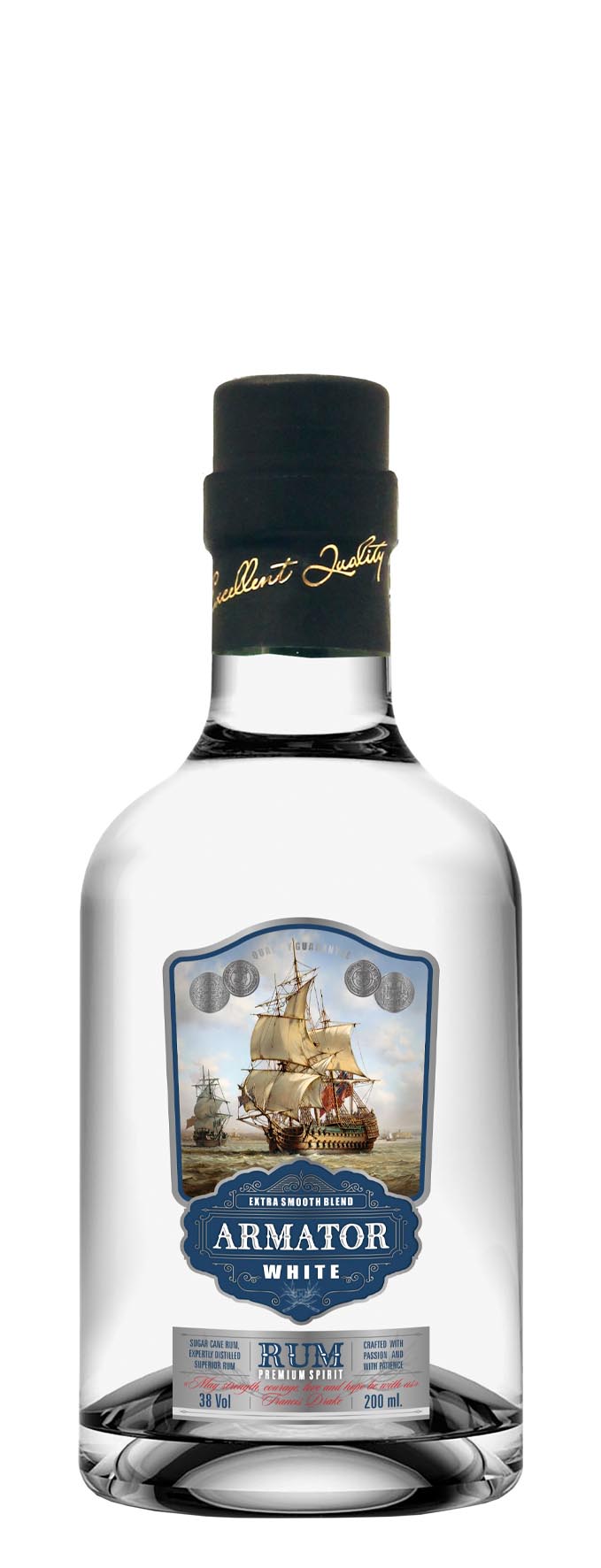 Ром «Арматор Белый» 0.2
