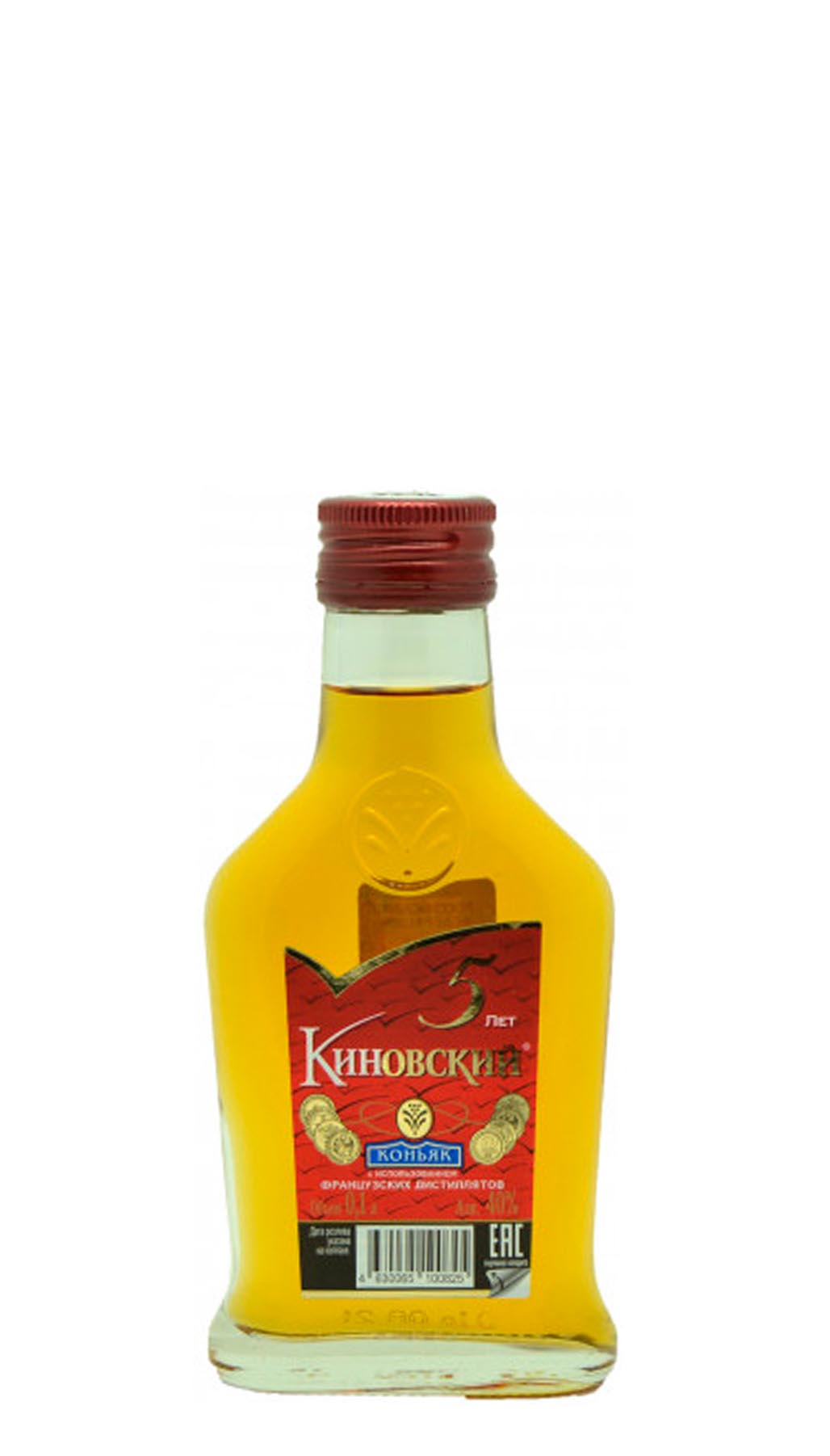 Коньяк «Киновский» 5 лет 0.1