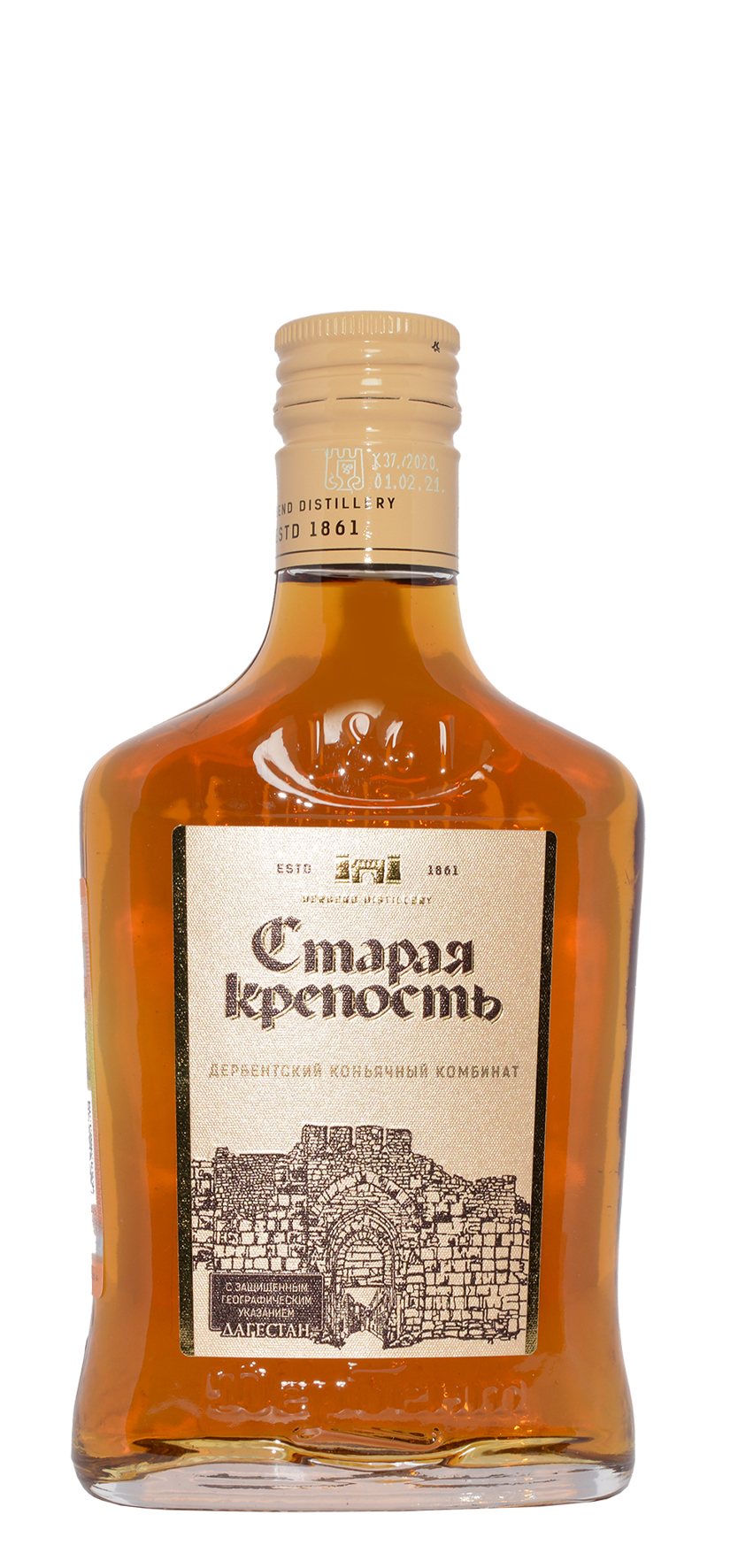 Коньяк «Старая крепость» 4 года 0.25