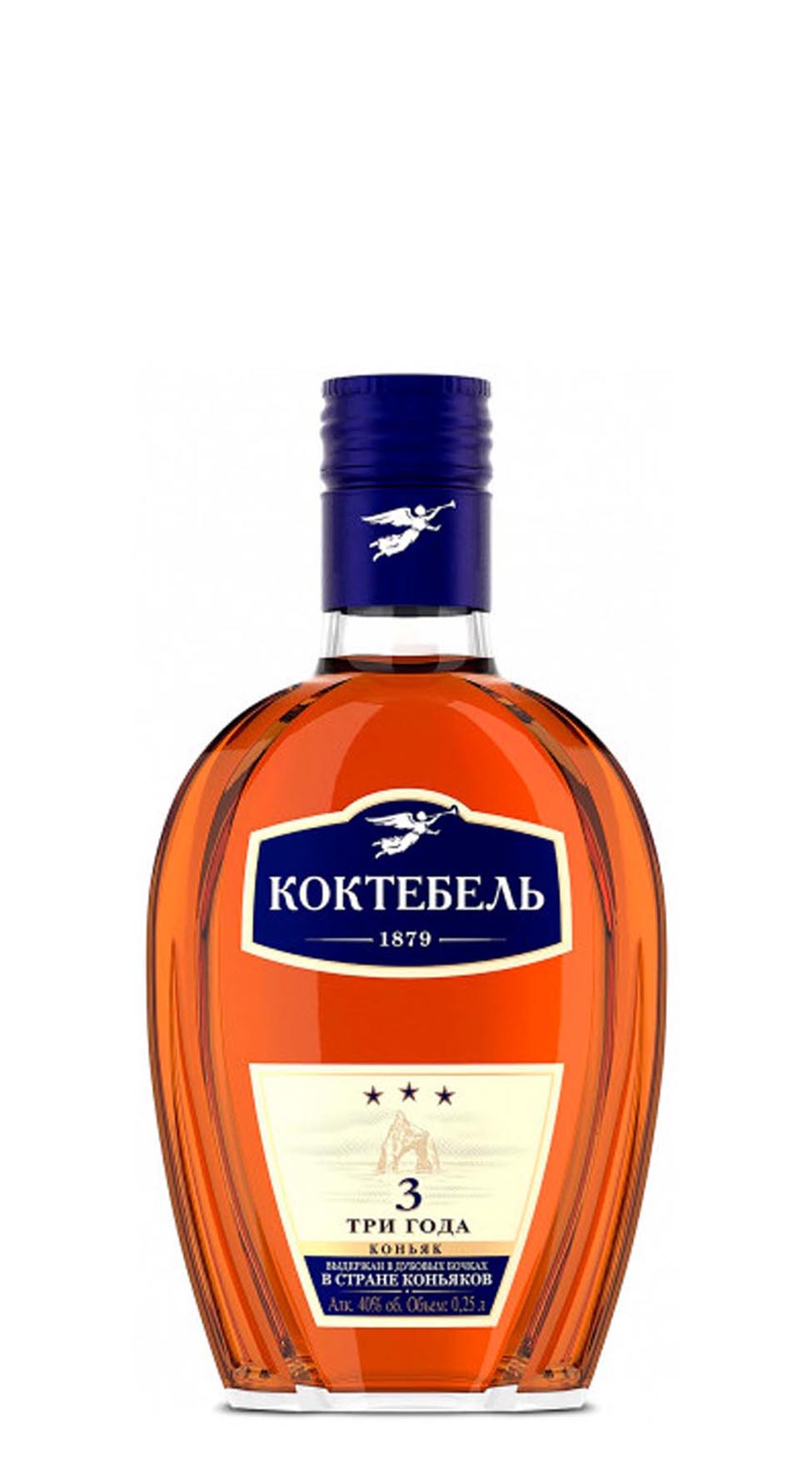 Коньяк «Коктебель» 3 года 0.25