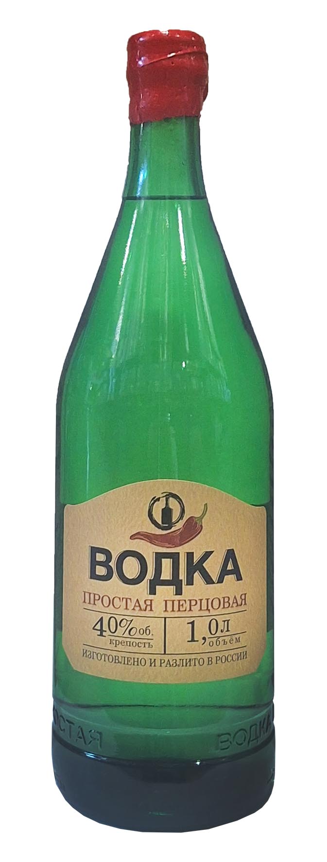 Водка  «Простая Перцовая» 1.0