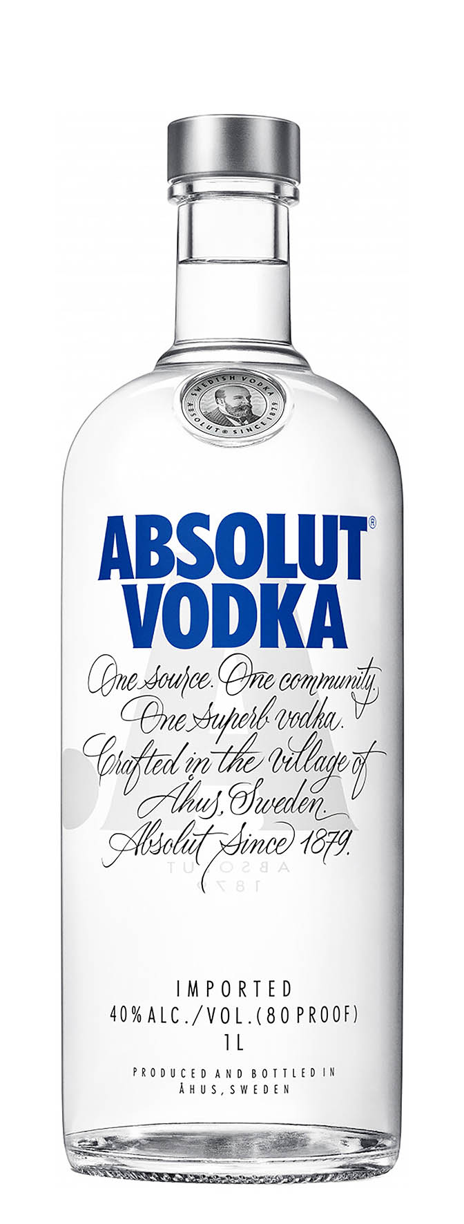 Водка "Абсолют" 1.0