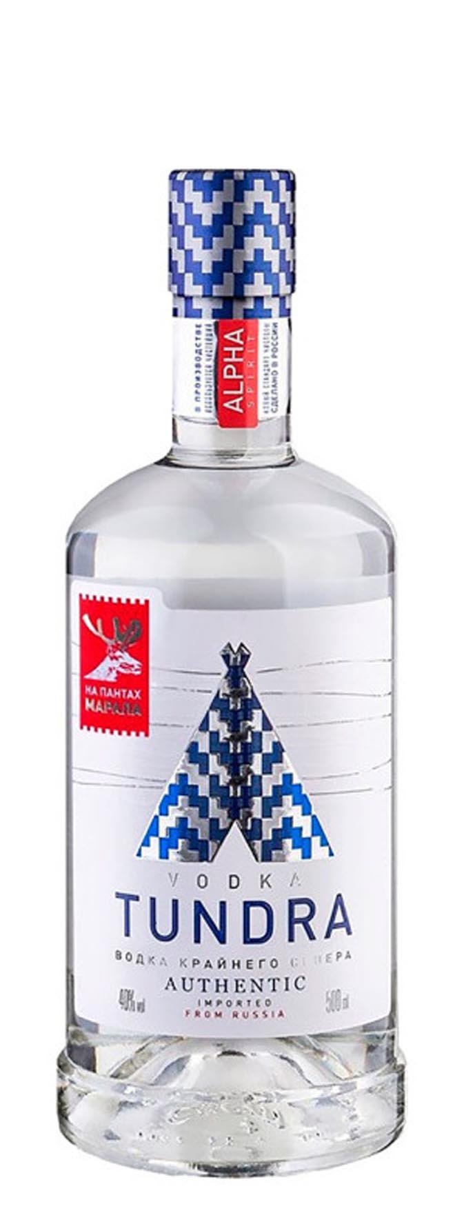 Водка «Тундра Аутентик» 0.5