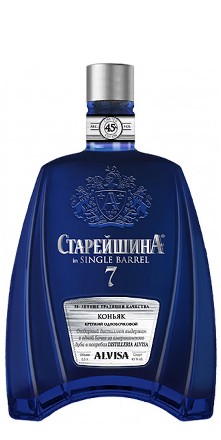 Коньяк «Старейшина ин сингл баррел» 7 лет 0.5